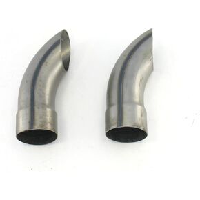 Patriot Exhaust H3813 3" Inlet/Outlet 9" Length Exhaust Turnout Silver
