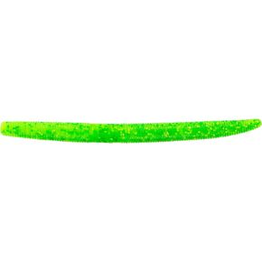 Yamamoto 5" SENKO CHARTREUSE W/ LARGE GREEN & CHARTREUSE FLAKE (10 PACK)