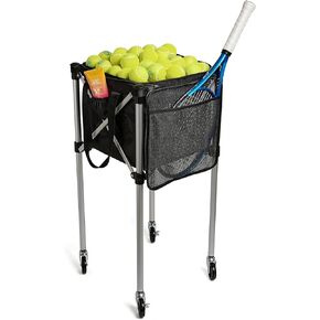 Ball Tote - Frame and Replacement Bag for Tennis and Pickleball Pro Teaching Cart