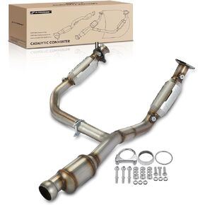 A-Premium Catalytic Converter Kit Direct-Fit Compatible with Chevrolet Silverado 1500 2014-2018, Tahoe 2015, Suburban & GMC Sierra 1500, Yukon, Yukon XL, 4.3L 5.3L, EPA Compliant