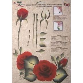 Plaid Folk Art One Stroke Reusable Painting Teaching Guide: (Tea Rose)