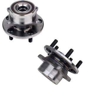 KUSATEC 513267 Front Wheel Bearing Hub Assembly 2-Pack for 2007-2013 Acura MDX 2010-2013 Acura ZDX 2009-2015 Honda Pilot, 5 Lug Bolts w/ABS