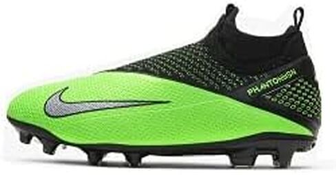 Nike JR Phantom Vision 2 Elite DF FG - Green-Black 6 in Saudi Arabia