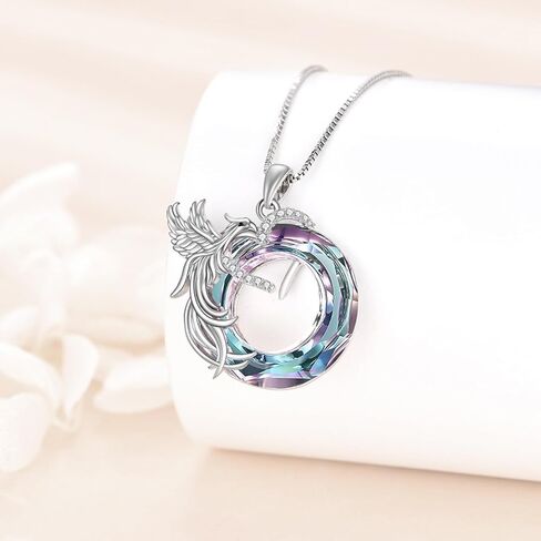 LUHE Highland Cow Necklace Sterling Silver Crystal Cow Pendant Necklace Gifts Jewelry for Women Teen Girls in Kuwait