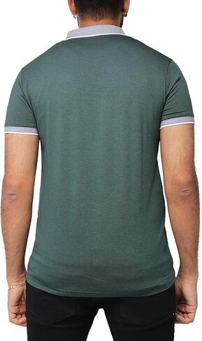 قمصان بولو للرجال من X RAY بأكمام قصيرة، قمصان بولو جولف قطنية مطاطية ذات أداء نحيف للرجال in Kuwait