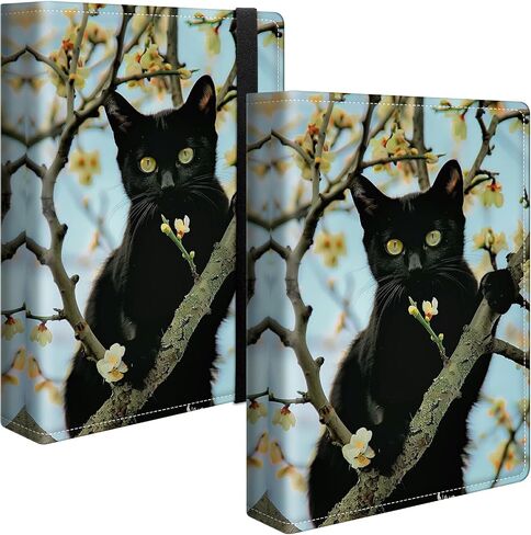 Starry Sky Cat Photo Album 5x7 120 Pockets Photos with Strong Elastic Band, Small Mini Albums Sheet Protector Folder for Photos, Album for Family Wedding Anniversary Women Men Vacation Gift in Saudi Arabia