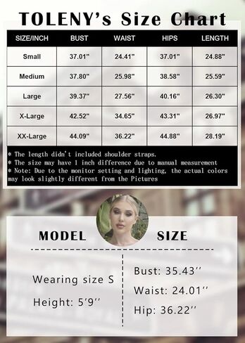 بدلة سباحة نسائية من قطعة واحدة للتحكم في البطن من TOLENY ملابس سباحة برباط مكشكش in Kuwait