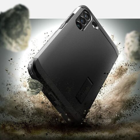 حافظة Spigen Tough Armor مصممة لهاتف Galaxy S22 Plus (2022) - أسود in Kuwait
