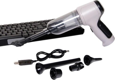 GajetNest Handheld Portable Vacuum Cleaner with Blower for Cars 15000PA Suction Powered by Brushless Motor with Washable HEPA Filter Fast Charging Longer Running Time, Model 1001 in Saudi Arabia