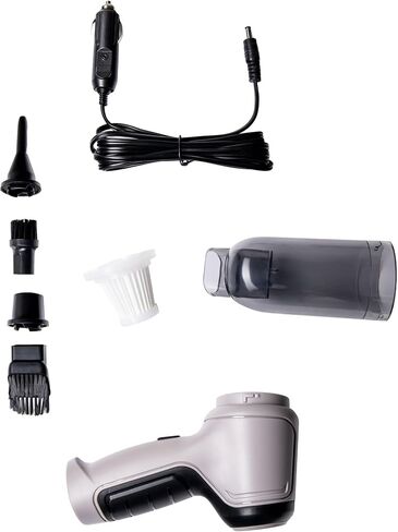 GajetNest Handheld Portable Vacuum Cleaner with Blower for Cars 15000PA Suction Powered by Brushless Motor with Washable HEPA Filter Fast Charging Longer Running Time, Model 1001 in Saudi Arabia