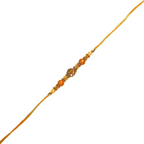 Set of 4 Rakhi for Brother Bhabhi and Bhatija Bhai Bhaiya Raksha Bandhan gift Rakhi Thread Rakhi with Roli Chawal and Greeting card gift pack in pouch/Potli bag in Saudi Arabia