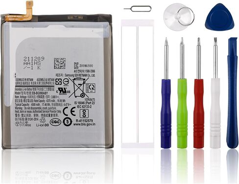 Ersatz Akku Kompatibel mit Sam S21 FE 5G SM-G990U& SM-G990B EB-BG990ABY مع مجموعة الأدوات in Saudi Arabia
