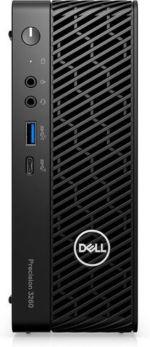 محطة عمل Dell Precision 3000 3260 - Intel Core i7 Dodeca-core (12 Core) i7-12700 الجيل الثاني عشر 2.10 جيجاهرتز - ذاكرة وصول عشوائي DDR5 SDRAM سعة 16 جيجابايت - محرك أقراص SSD سعة 512 جيجابايت - صغير جدًا، أسود in Saudi Arabia