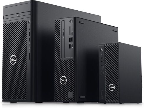 محطة عمل Dell Precision 3000 3260 - Intel Core i7 Dodeca-core (12 Core) i7-12700 الجيل الثاني عشر 2.10 جيجاهرتز - ذاكرة وصول عشوائي DDR5 SDRAM سعة 16 جيجابايت - محرك أقراص SSD سعة 512 جيجابايت - صغير جدًا، أسود in Saudi Arabia
