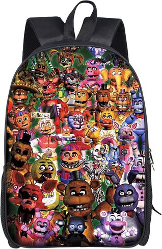 Unisex Anime Game Backpack 3d Printing Cartoon Backpacks Travel Daypacks Casual Double Shoulder Bag 3-One Size in Saudi Arabia