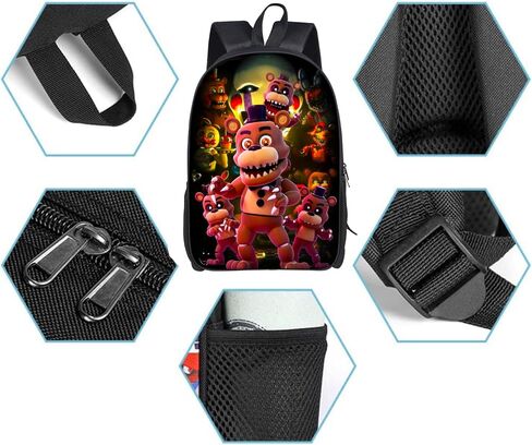 Unisex Anime Game Backpack 3d Printing Cartoon Backpacks Travel Daypacks Casual Double Shoulder Bag 3-One Size in Saudi Arabia