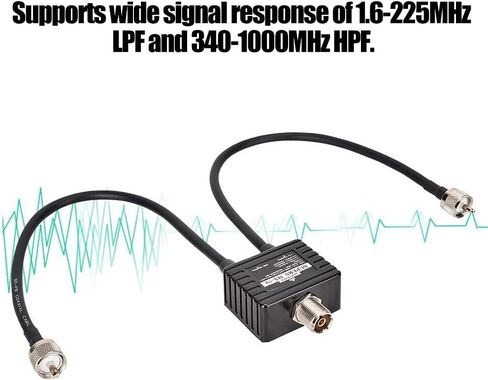 MX72 Duplexer 1.6-30MHz / 140-150MHz / 400-460MHz HPF HAM Antenna Combiner VHF UHF Transit Station in Saudi Arabia