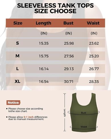 1-3Pcs Crop Tops for Women, U Neck Sleeveless Tank Tops, Basic Cropped Racerback Going Out Tops Athletic Sports Shirts in Saudi Arabia