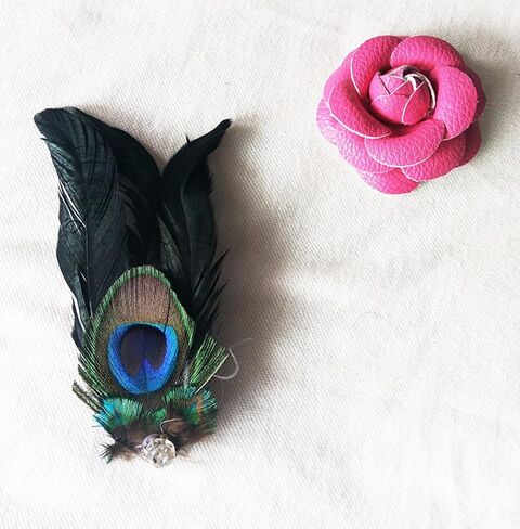 Peacock Feather Headband Fascinators Vintage Headpiece Headdress For Costume Tea Party Hat Bridal Wedding Cocktail in Saudi Arabia