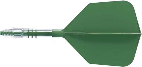 عمود السهام المتكامل من الكربون CUESOUL ROST T19 وشكل جناح كبير للطيران - أخضر داكن مع أعمدة خضراء in Kuwait