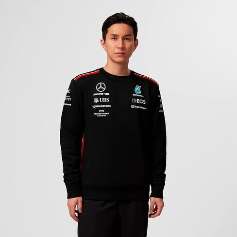 Mercedes AMG Petronas Formula One Team - 2023 Team Sweatshirt - Black - Men - Size: M in Saudi Arabia