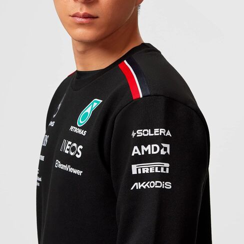 Mercedes AMG Petronas Formula One Team - 2023 Team Sweatshirt - Black - Men - Size: M in Saudi Arabia