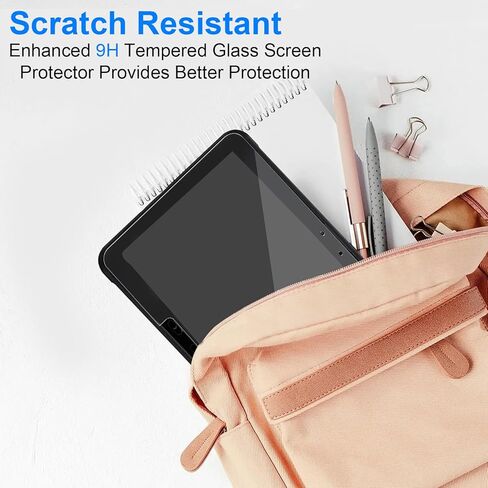 واقي شاشة زجاجي مكون من 3 قطع لجهاز Samsung Galaxy Tab Active 4 Pro/Active PRO T540 T545 (10.1 بوصة) واقي شاشة، طبقة من الزجاج المقسى / دقة عالية / صلابة 9H in Kuwait