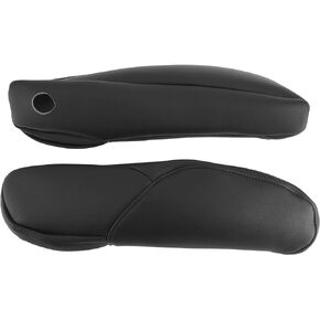 2Pcs Car Seat Armrest Handle Cover, Microfiber Leather Seat Armrest Car Interior Accessory Fit for Honda CRV 2010-2017(Beige)