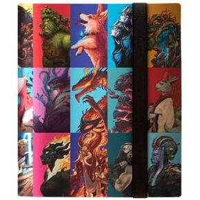 Ultra PRO - Modern Horizons 3 4-Pocket PRO-Binder for Magic: The Gathering, Trading Card Storage Solution Protection Collector Album Binder Deck Organizer