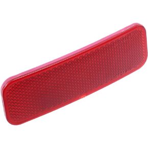 Unifizz 1 Pc Driver Side Rear Bumper Reflector ABS Plastic Lens Red BK2Z-13A565-A Comaptible with Ford Transit Connect 2014-2022