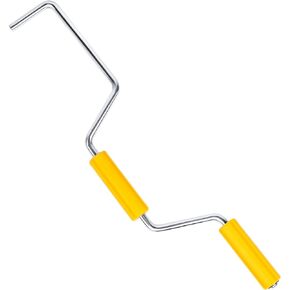 Portable Strap Winder Flatbed Winch Strap - Winder Ratchet Strap Roller for Truckers Cargo Straps - Tie Down Ratchet Strap for Truck Trailers, Vans, Docks(Yellow)