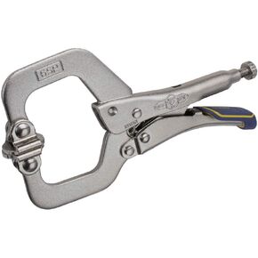 IRWIN VISE-GRIP Welding Pliers, Fast Release, C-Clamp Locking with Swivel Pads, 6-Inch (IRHT82587), Purple