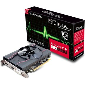 Sapphire 11268-15-20G Radeon Pulse RX 550 4GB GDDR5 HDMI / DVI-D / DP (UEFI) PCI-E Graphics Card (Renewed)