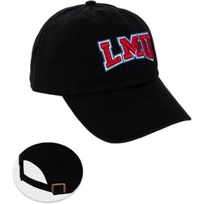 Desert Cactus Loyola Marymount University Baseball Hat Lions LMU Brimmed Embroirderd Hats Cap Adjustable Cloth Strap Adult (Style A)
