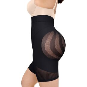 FeelinGirl High Waisted Body Shaper Shorts Shapewear for Women Tummy Control Thigh Slimming Underwear