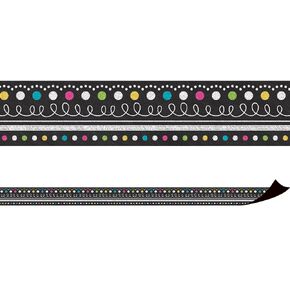 Teacher Created Resources Chalkboard Brights Magnetic Border