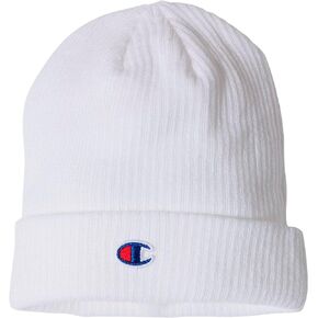 Champion Men's Winter Beanie, White, OS