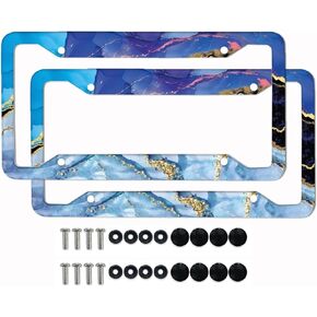 Aztec Horse License Plate Frame for Standard Size Plate Red License Palte Cover Car Accessories