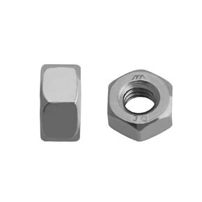 5Pcs M16 x 1.5mm 304 Stainless Steel Metric Hex Nuts Fastener Metal Nuts Hexagon Hex Nuts for Hardware Fasteners Connector Machinery Appliances Silver Tone 0.86x0.43in(WxT)