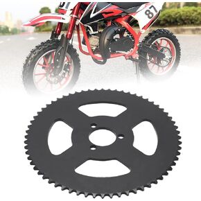 VGEBY T8F 64T Sprocket, T8F 64T 29mm Rear Sprocket Steel Compatible for 47cc 49cc Mini Motor ATV Quad Pit Dirt Motard Bike Electric Bicycle Modification Accessories Supplies