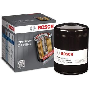 Bosch 3430 Premium Oil Filter With FILTECH Filtration Technology - Compatible With Select AM General, Buick, Cadillac, Chevrolet, GMC, Oldsmobile, Pontiac + More