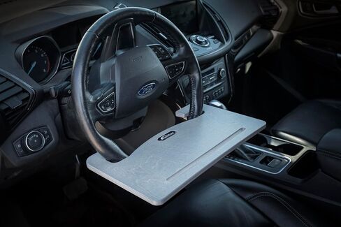 AutoExec AUE13010 Wheelmate Car Desk Black Steering Wheel Tray for Laptop, Writing Space and Eating on The Go, 15 Inch x 8.5 Inch x 1 Inch in Saudi Arabia