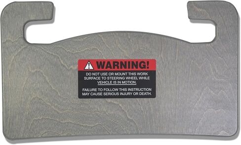 AutoExec AUE13010 Wheelmate Car Desk Black Steering Wheel Tray for Laptop, Writing Space and Eating on The Go, 15 Inch x 8.5 Inch x 1 Inch in Saudi Arabia