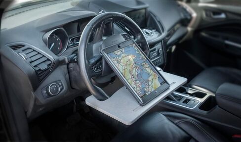 AutoExec AUE13010 Wheelmate Car Desk Black Steering Wheel Tray for Laptop, Writing Space and Eating on The Go, 15 Inch x 8.5 Inch x 1 Inch in Saudi Arabia