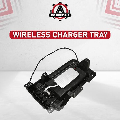 Wireless Charger Tray - Compatible with Toyota Vehicles - 2014, 2015, 2016, 2017, 2018, 2019, 2020, 2021 Tundra - Replaces 00016-34506 - 15 Watts Fast Charging - Center Console Tray Replacement in Saudi Arabia