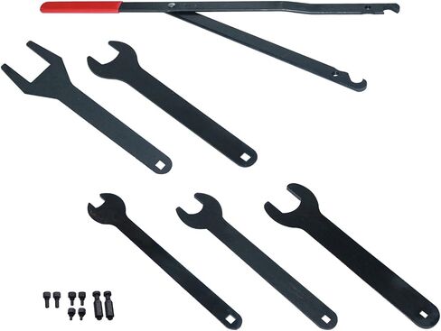 Professional Fan Clutch Wrench Service Tool Kit with Universal Pulley Holder 41580D in Saudi Arabia