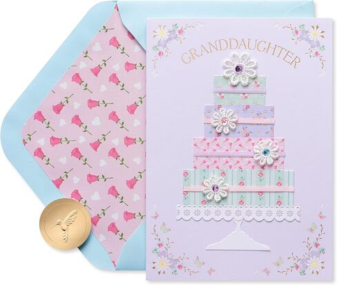 Papyrus Birthday Card for Granddaughter (Brings Sweetness to Life) in Saudi Arabia