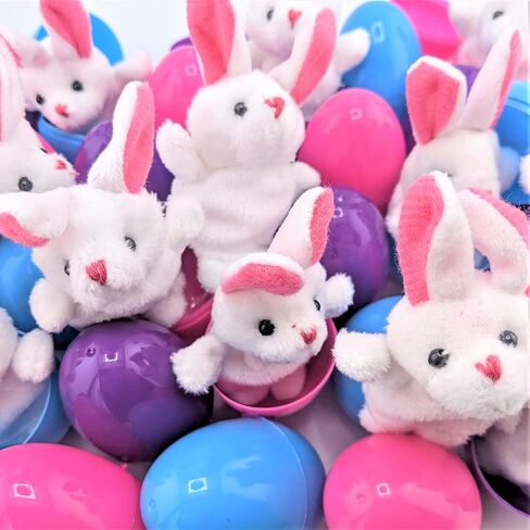 Easter Filler Egg Set | Set of 100 | Alive Edition | Silicone Bracelets - [Size - Small 2yr - 12yr Wrist] (100) | Mini Cross Penant (100) | Sticker (100) in Saudi Arabia