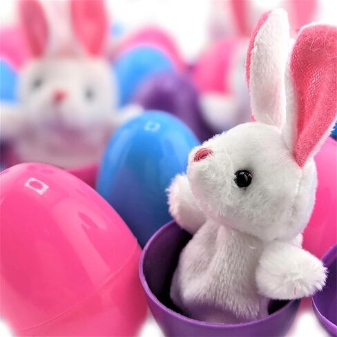 Easter Filler Egg Set | Set of 100 | Alive Edition | Silicone Bracelets - [Size - Small 2yr - 12yr Wrist] (100) | Mini Cross Penant (100) | Sticker (100) in Saudi Arabia
