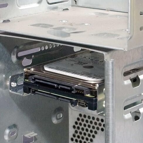 محول دعامة تثبيت SSD مزدوج مقاس 2.5 بوصة من Syba لمحرك الأقراص مقاس 3.5 بوصة (SY-ACC25016) in Kuwait